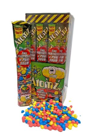 Toxic Waste Atomz Sour Tangy Candy Particles 2.12oz Tube 12ct